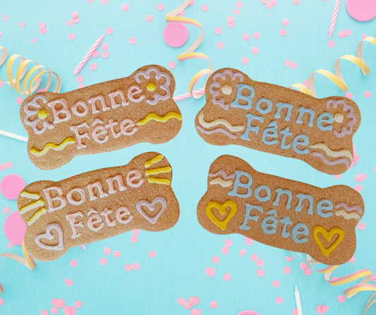 Biscuit Géant "Bonne Fête"