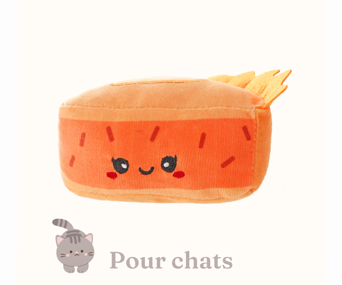 Jouet pour chat - Gâteau à la carotte